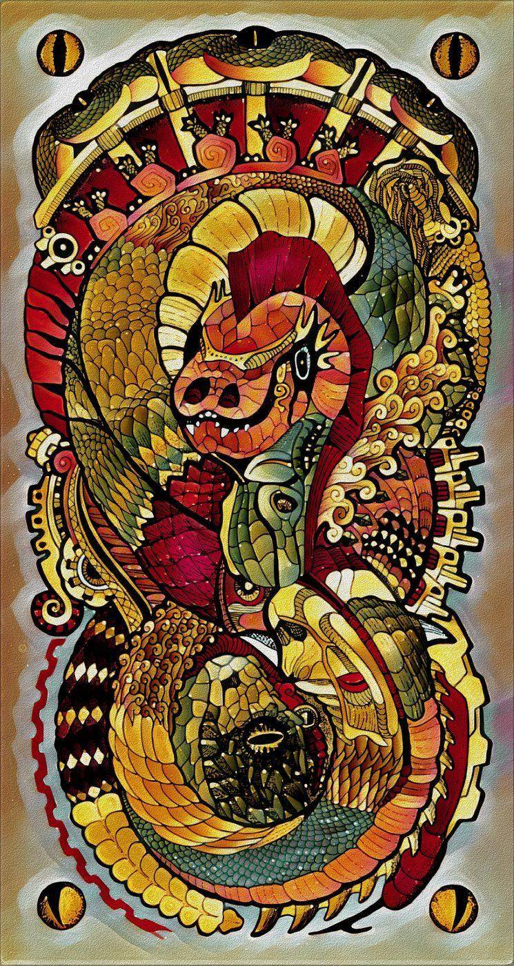 La Serpiente de Oro y Sangre